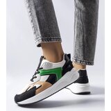Gemre Black sneakers made of mixed materials Riel | Shoptok.si