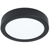 Eglo Fueva 5 LED okrogla stropna svetilka (10,5 W, Ø x V: 16 x 2,8 cm, Črne barve, Nevtralno bela) | Shoptok.si