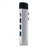 aluminium type-c pro hub (hdmi 4K,PassThroughCharging,1x USB3.0,1xSD,Ethernet) - silver