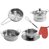  Set lonaca od nehrđajućeg čelika za djecu, 23 elementa | shoptok.hr