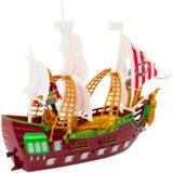 Lean_Toys Rimska ladja Rimljani Luči Zvoki Katapult Palme | Shoptok.si