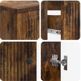  Set kupaonskih ormara od 4 dijela EDE Dimljeni hrast | shoptok.hr