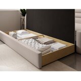 ELTAP Bež baršunasti sklopiva/s prostorom za odlaganje sofa s lijevim kutom 223 cm Fabillo – | shoptok.hr