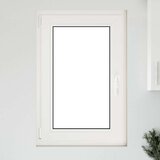  Prozor za podrum RISOR Bijeli 60 x 90 cm PVC i staklo - Bijeli 60 x 90 cm (dvostruki sloj) Nagibanje i okretanje lijevo | shoptok.hr