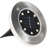 vidaXL Solarne talne svetilke 8 kosov LED toplo bele | Shoptok.si