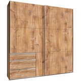 MID.YOU omara z drsnimi vrati, barve hrasta | Shoptok.si