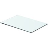 vidaXL Polica Prosojno Steklo 40x20 cm Cene