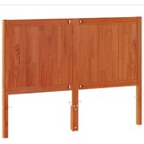 vidaXL Vzglavje voščeno rjava 135 cm trdna borovina | Shoptok.si