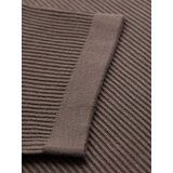Ombre Men's knitted t-shirt with buttons at the neckline - ash | shoptok.hr