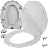 Ruhhy Univerzalna odstranjliva WC deska z mehkim zapiranjem bela, (21545109) | Shoptok.si