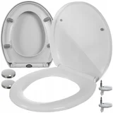 Univerzalna odstranjliva WC deska z mehkim zapiranjem bela, (21545109)