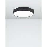 Nova Luce Mat črna aluminijasta LED stropna svetilka Eben – | Shoptok.si