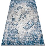 RugsX Preproge ANDRE 1819C pralna preproga Rozeta vintage protizd 160x220 cm Bež | Shoptok.si