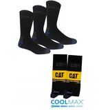 Cat moške delovne nogavice Coolmax DYN783, 43/46, črna, 3 pari | Shoptok.si