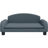 Krevet za pse tamnosivi 70 x 45 x 30 cm od tkanine | Shoptok.si