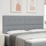 vidaXL LED Uzglavlje Svjetlosiva 100 cm Tkanina | shoptok.hr
