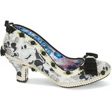 Irregular Choice Salonarji BISH BASH BOW Srebrna | Shoptok.si