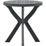 stol antracit Ø 70 cm plastični