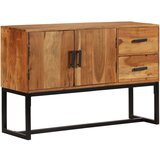 The Living Store Komoda rjava 110x30x70 cm trden akacijev les - Komoda, (21662067) | Shoptok.si