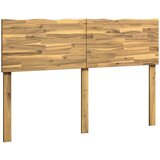  Uzglavlje s prirodnim rubom ROSTOCK Bijela 120 cm | shoptok.hr
