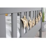 MID.YOU Postelja S Predalom Duo, 90x200, Bor, Siva, Masivno | Shoptok.si