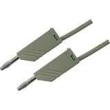 SKS Hirschmann 4mm PVC-test lead\, on both sides stackable plugs\, 2\,5mm²\, 150 cm, (20423135) | Shoptok.si