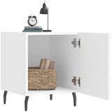  Noćni ormarići 2 kom bijeli 40 x 40 x 50 cm konstruirano drvo | shoptok.hr
