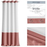  Curtain IRVETTE color white eyelets voile, velvet 140x270 ameliahome | shoptok.hr