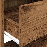  Noćni ormarići s ladicom 2 kom staro drvo 51x31x47 cm | shoptok.hr