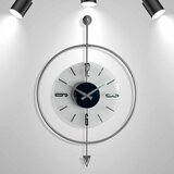 WALLXPERT Multikolorni dekorativni metalni zidni sat VLNT01GUSE Cene