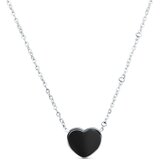 Vuch Necklace Sophie Heart Black Cene