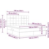  Postelja z dodatnim prostorom za shranjevanje in LED osvetlitvijo, (5000100919) | Shoptok.si