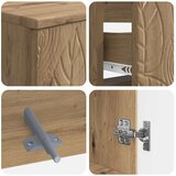  Set kupaonskih ormara od 2 dijela DELFT Hrast artisan | shoptok.hr