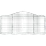  Lučne gabionske košare 50 kom 200x30x80/100cm pocinčano željezo | shoptok.hr