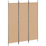  3-panelni pregradni zid Bež 150 x 200 cm Tkanina | shoptok.hr