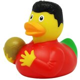 Lilalu patkica - Football Star - Rubber Duck - green Cene