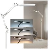 Brilagi LED prigušiva fleksibilna stojeća lampa VARIO LED/14W/230V 157 cm bela | Eponuda.com