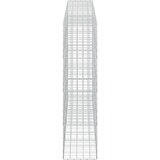  Gabion s žicom debljine 5 mm i mrežom 10x10 cm 400x50x200 cm | shoptok.hr