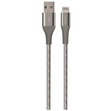 Puro USB kabel Fabric K2 USB-A/Lightning MFi CAPLTFABK2SPGREY | Shoptok.si