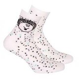 Gatta G44.01N Cottoline girls' socks patterned 33-38 white 232 Cene