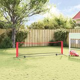  Teniska mreža Crna i crvena 301 x 90,5 x 87 cm Poliester | Eponuda.com