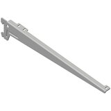 ELEMENT SYSTEM Kotni nosilec za polico (Dolžina: 38 cm, Bele barve/aluminij, Nosilnost: 55 kg, 1 kos) Cene