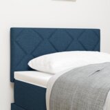  Vzglavje z LED lučmi z vzglavjem Modra 180 cm blago, (5000043991) | Shoptok.si