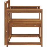  Set vanjskih sofa Čvrsto drvo akacije Prirodna | shoptok.hr