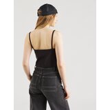 Calvin Klein Jeans Top 'MILANO' črna / bela | Shoptok.si