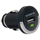 Cellular Line Auto punjač 5W USB-A, crni Cijene