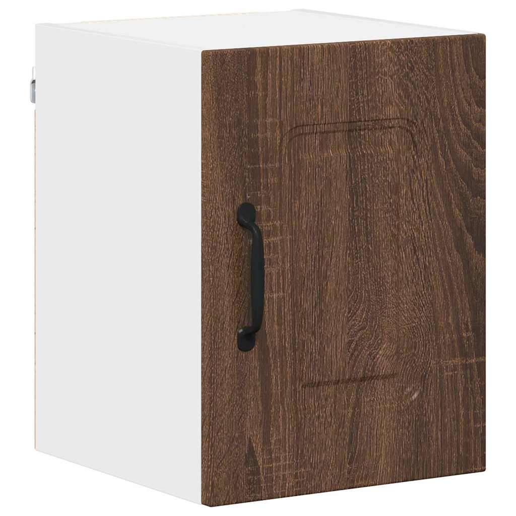  Zidni kuhinjski ormarić Zidne 2 pcs Smeđi hrast 30 x 31 x 40 cm | shoptok.hr