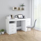  Radni stol bijeli 140 x 50 x 76 cm od iverice Cijene