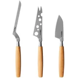 set 3 kos noži za sir Amigo 20,5 - 25,5cm, inox, les