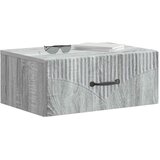  Stenski nočni omarici 2 pcs Siva Sonoma 49 x 34,5 x 20 cm, (5000209903) | Shoptok.si